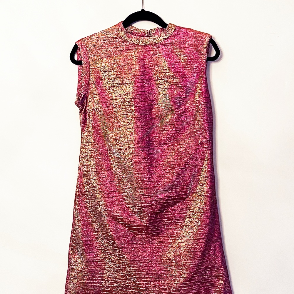 Vintage Rose-Gold Dress
